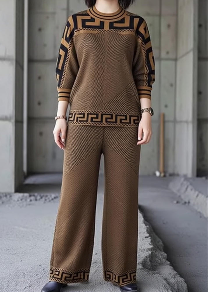 Thaliravonne - Retro Chic Two-Piece Set 