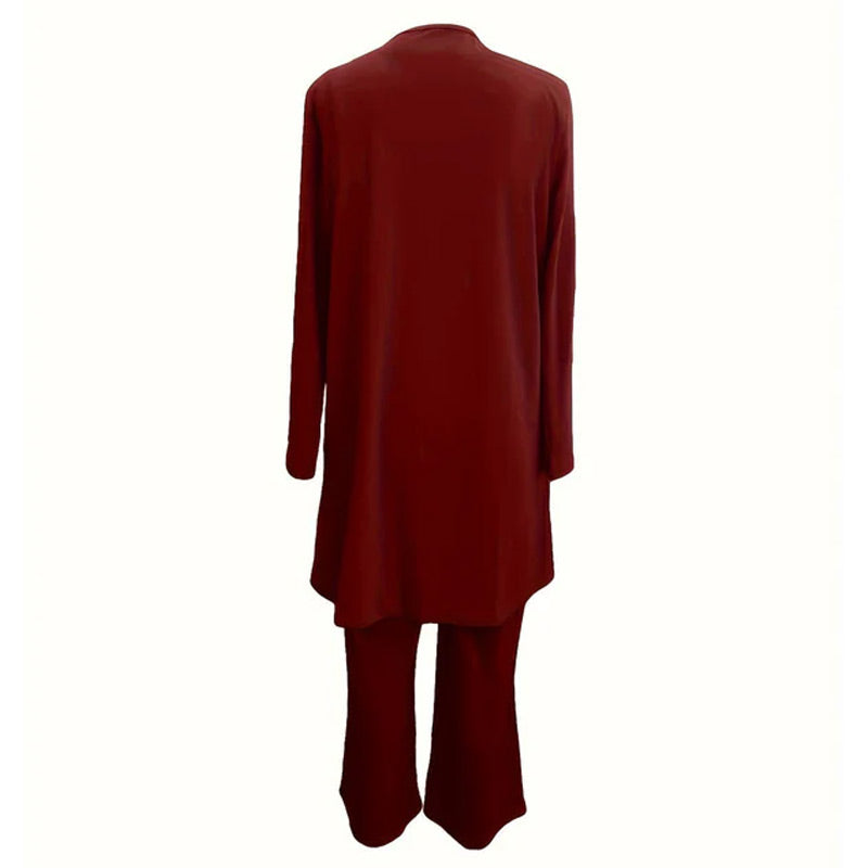 Quenora - Three-Piece Casual Suit with Clean Lines