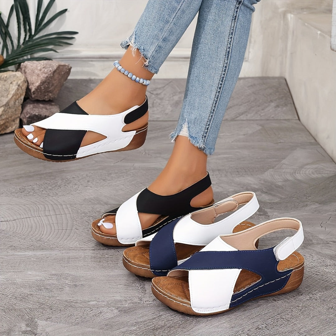 Morgane™ - Orthopedic Inclined Sandals - Targeted Support and Everyday Elegance