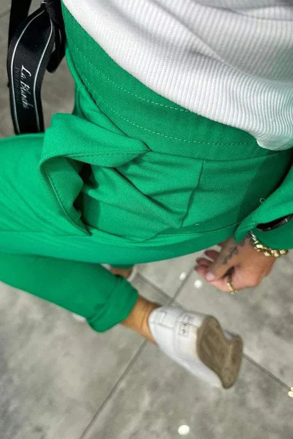 Rosindra™ - Ensemble deux pièces avec veste fluide et pantalon jogging confortable