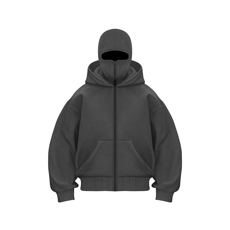 Lucas - Sweat à capuche double couche avec doublure matelassée