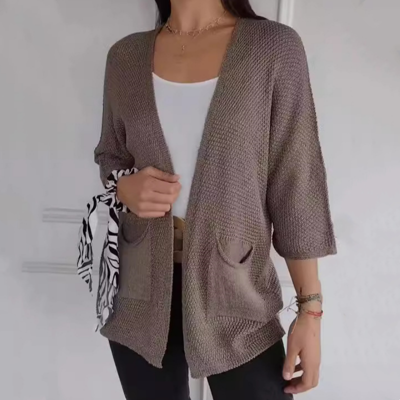 Noor™ - Manteau Tricoté Ouvert