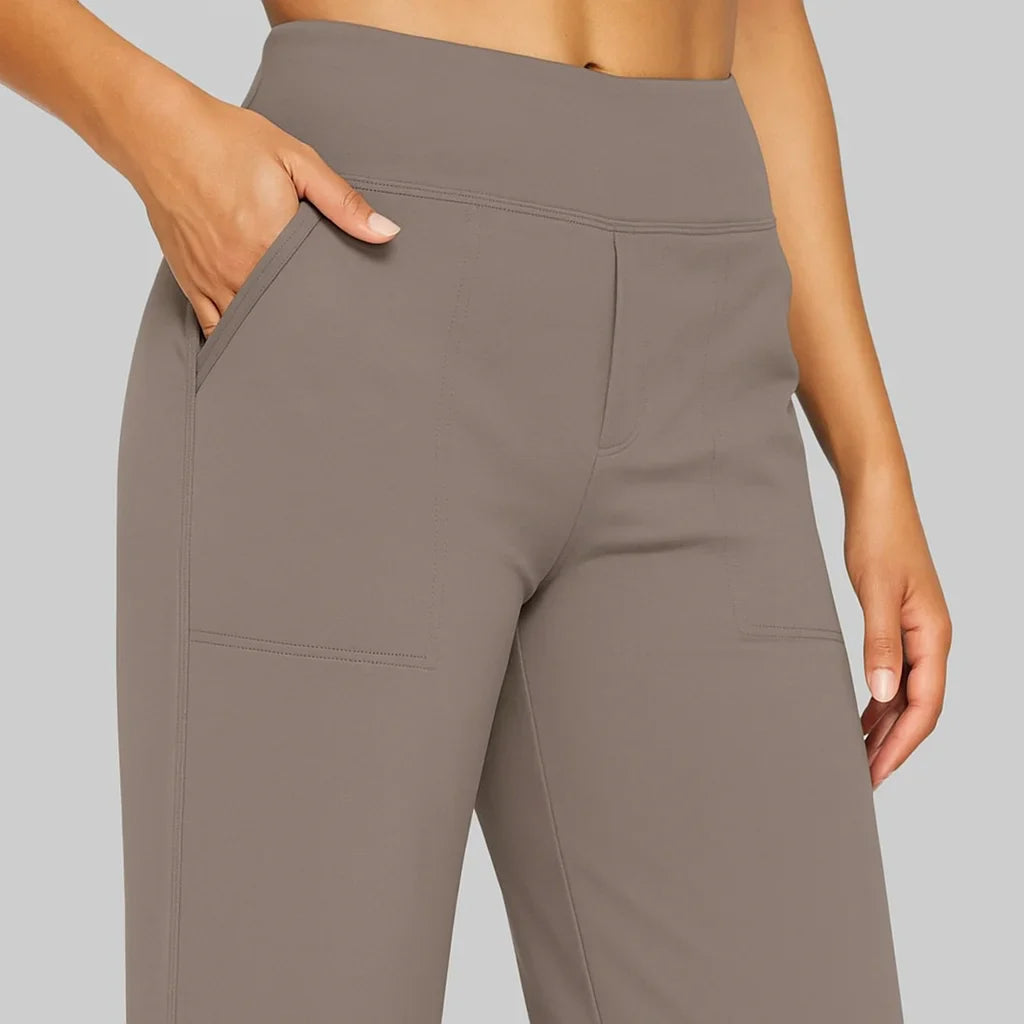Averisse - Pantalon Stretch Doux Et Confortable Pour Femme (Un acheté = un offert)