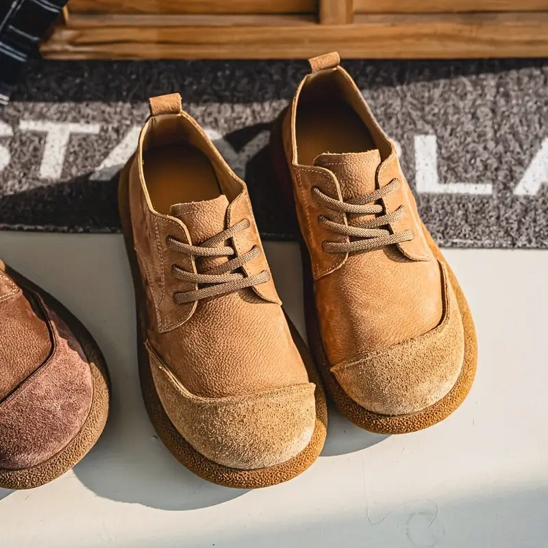 William - Men's orthopedic leather shoes 