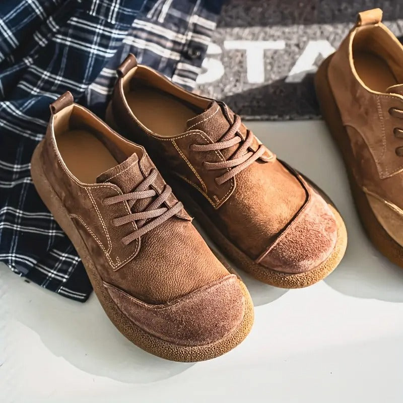 William - Men's orthopedic leather shoes 