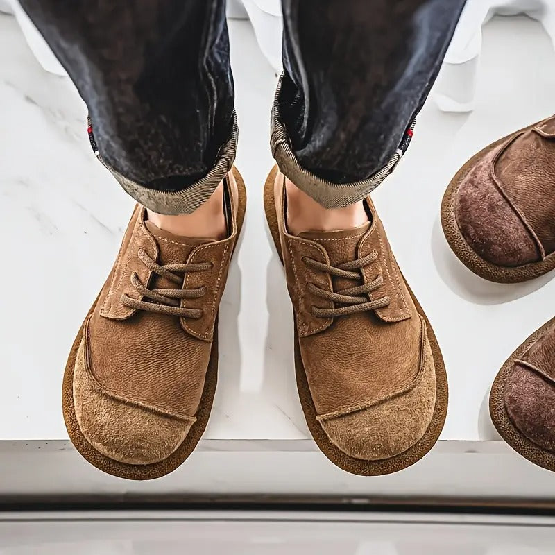 William - Men's orthopedic leather shoes 