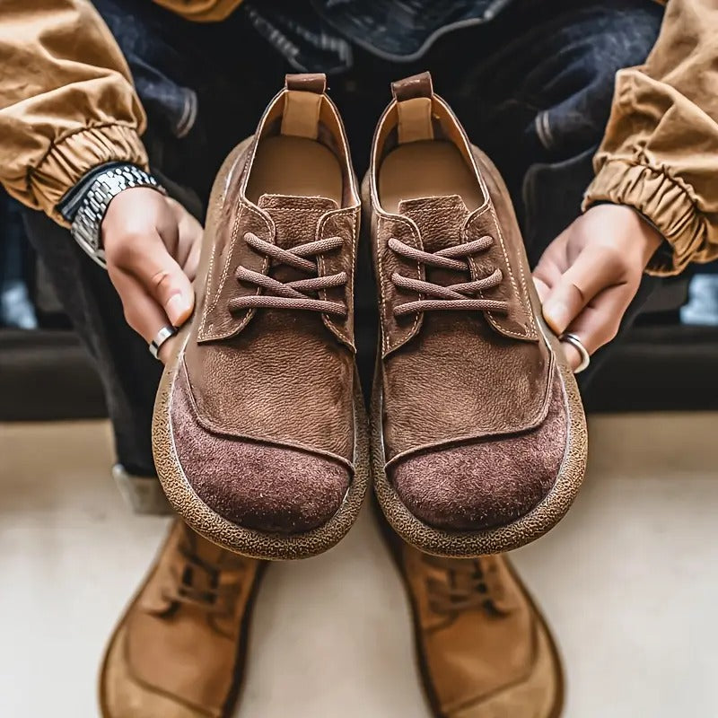 William - Men's orthopedic leather shoes 