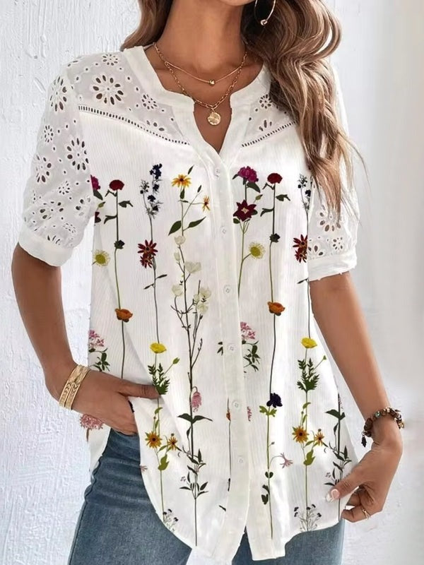 Mariselle - Elegant Short Sleeve Vacation Weekend