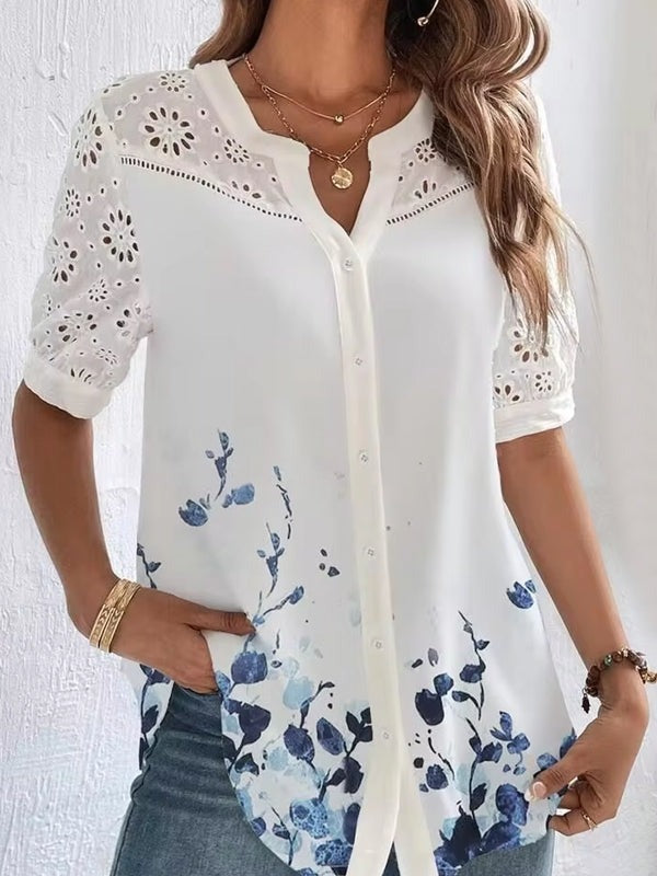 Mariselle - Elegant Short Sleeve Vacation Weekend