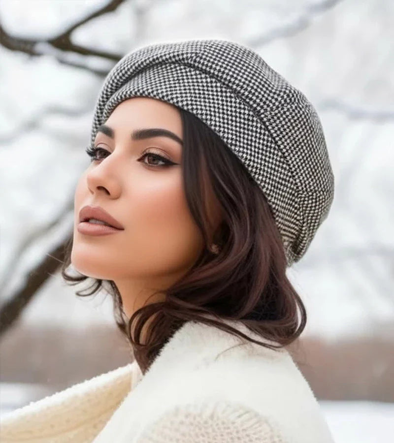 Rhosalissea - Parisian Beret with Timeless Elegance 
