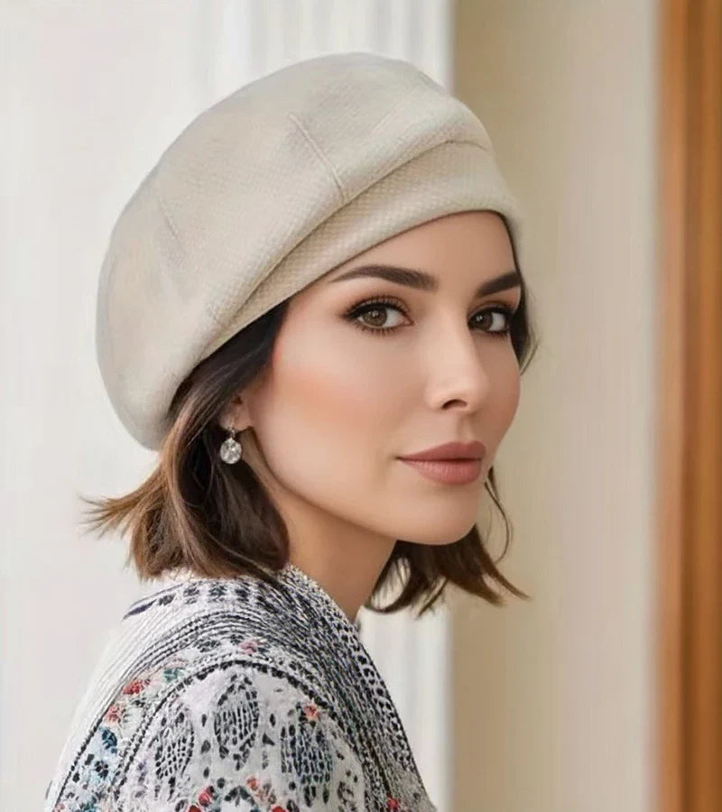Rhosalissea - Parisian Beret with Timeless Elegance 