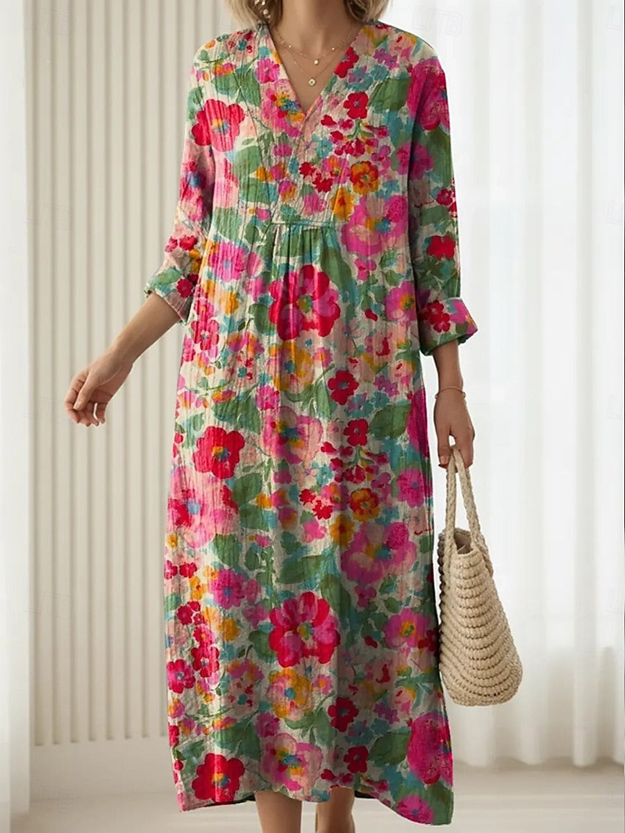 Reda - Robe Décontractée Confortable