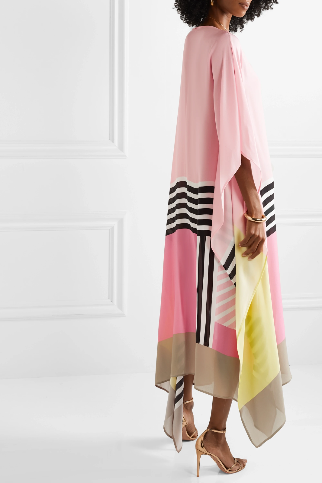 Rayna™ - Elegant Geometric Print Caftan 