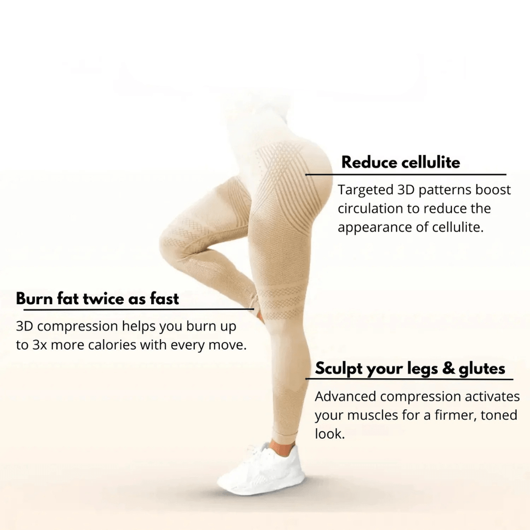 Helisandre - Seamless Anti-Cellulite Leggings