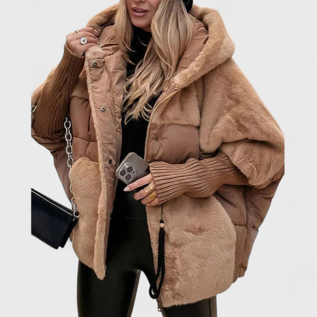 Ceralinne - Doudoune Femme Douce et Élégante