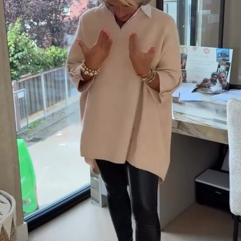 Rosavianne - Blouse Femme Chic à Col Chemise