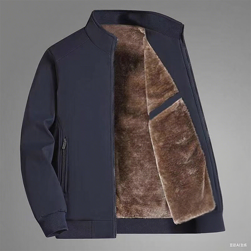 Alexandre - Men's warm zip-up jacket - Windproof, waterproof and anti-wrinkle