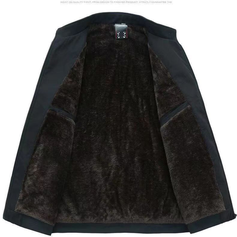 Alexandre - Men's warm zip-up jacket - Windproof, waterproof and anti-wrinkle