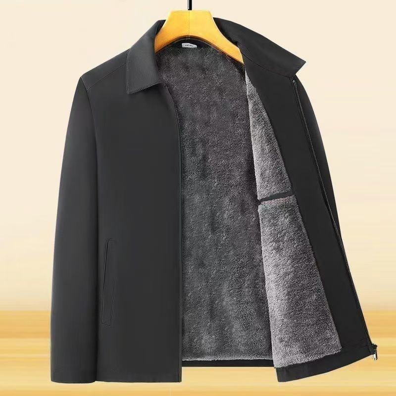 Alexandre - Men's warm zip-up jacket - Windproof, waterproof and anti-wrinkle
