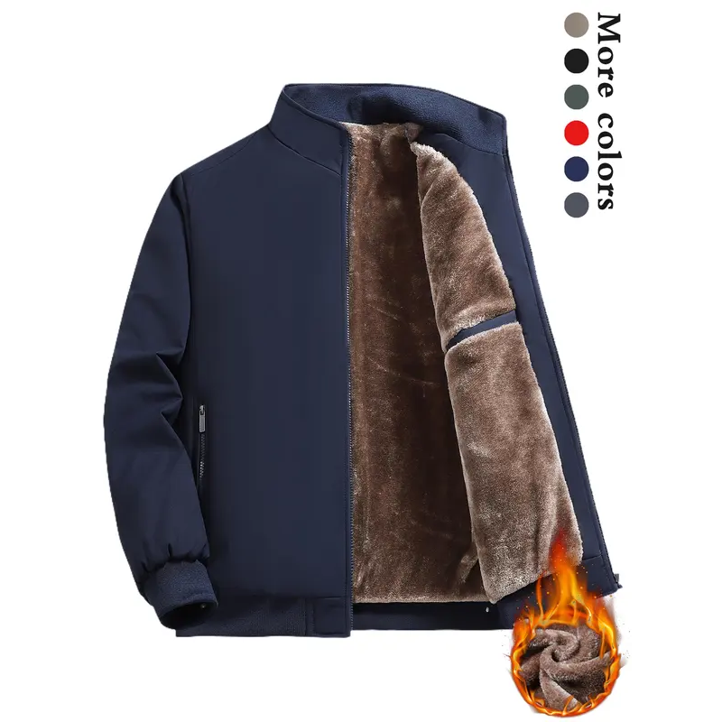 Alexandre - Men's warm zip-up jacket - Windproof, waterproof and anti-wrinkle